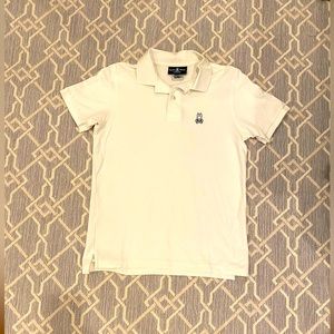Boys Psycho bunny short sleeve size medium cotton polo in great condition